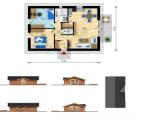 Bungalow 13 - Půdorysy a náhledy