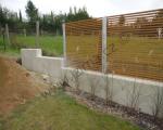 Venkovní úpravy a dlažby - RD Řícmanice 2012 - POHLEDOVÝ BETON