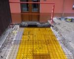 Venkovní úpravy a dlažby - Boskovice FDA Security 2013 / I - Pohledové bednění stropu