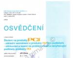 Naše certifikáty - 